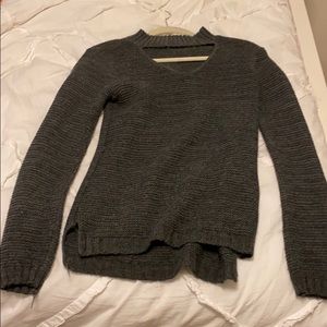 Charlotte Russe charcoal grey sweater